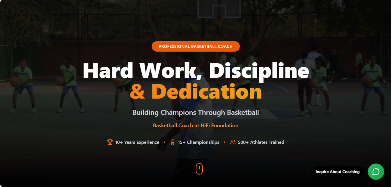 Personal Branding Website